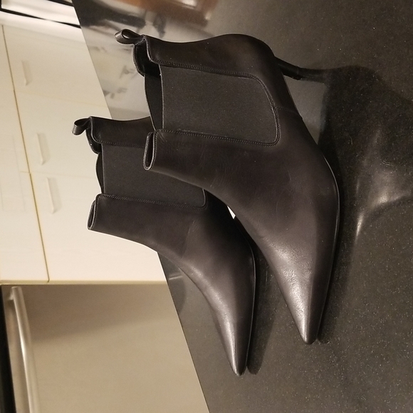 💕ANINE BING💕 Stevie Boots ~ Black Leather 37 New Without Box - Picture 12 of 16
